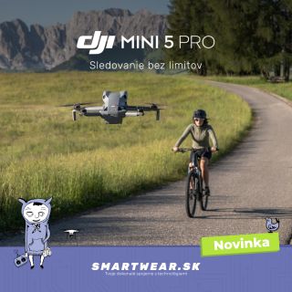 Vylepšený ActiveTrack 360° – zostaň v zábere za každých okolností! 👌🏻 DJI Mini 5 Pro prichádza s novou generáciou...