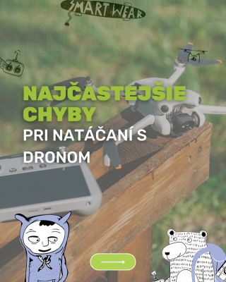 🚁 Natáčaš s dronom a zábery stále nevyzerajú profi? Možno robíš tie isté chyby ako väčšina začiatočníkov – trhané pohyby,...