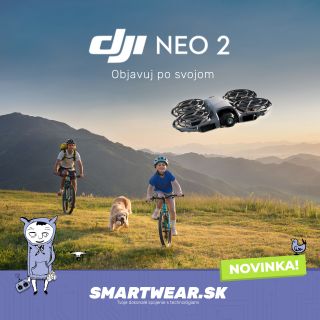 Privítajte DJI NEO 2!🔥 Zabudnite na selfie tyče. Zabudnite na obmedzenia. Toto je váš osobný kameraman, ktorý sa vám...